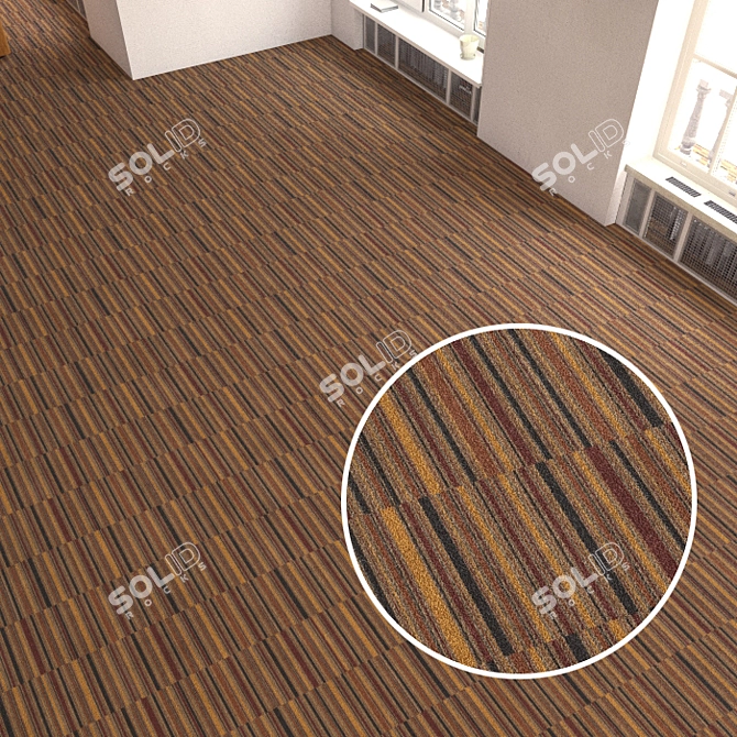 Interface Carpet Tiles 3D model image 1