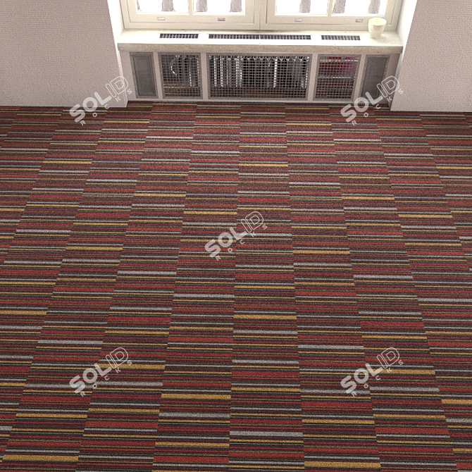 Title: Seamless Carpet Tiles - High Resolution Texture 3D model image 2