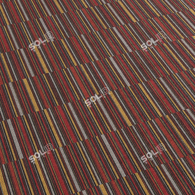 Title: Seamless Carpet Tiles - High Resolution Texture 3D model image 3