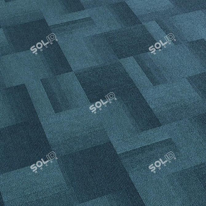 SoftStep Carpet Tile 3D model image 3