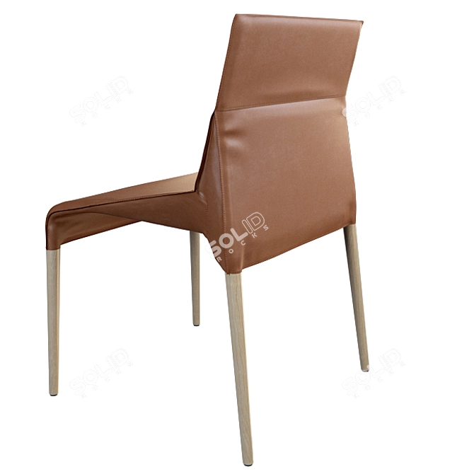 Poliform Seattle Chair - Modern Elegance 3D model image 2