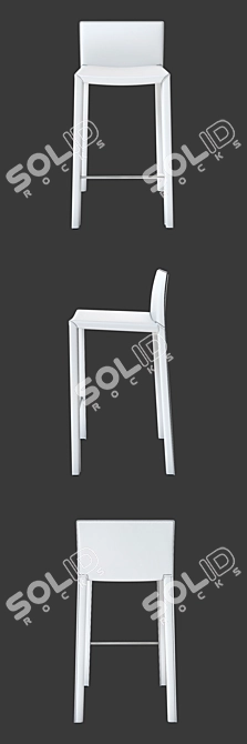 Bonaldo Mirtillo: Modern Chair with Italian Charm 3D model image 2