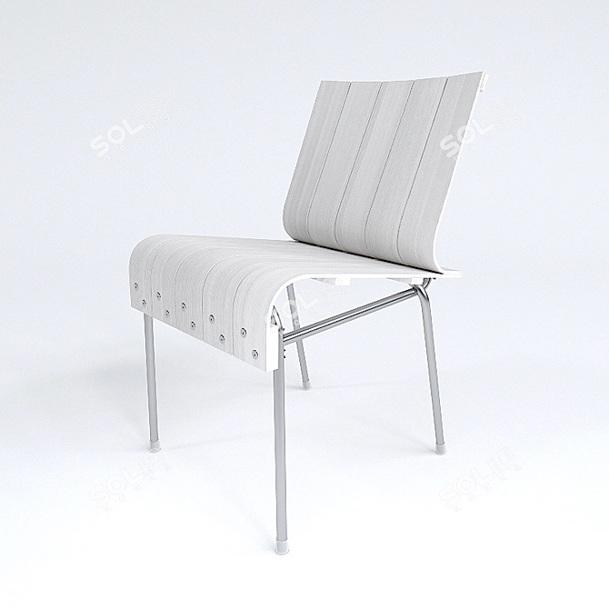 Innovative Design: Experimental Chair 3D model image 1