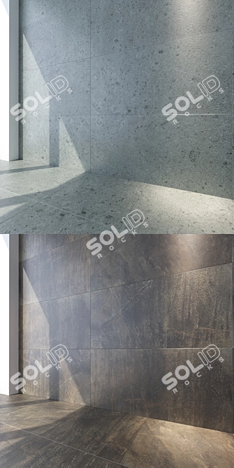 ITALON Genesis Part 1: Sleek Ceramic Tiles 3D model image 2