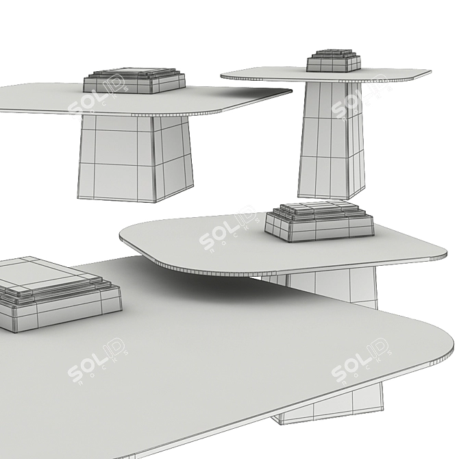 EICHHOLTZ Orient Coffee Table 3D model image 2