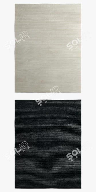 Restoration Hardware Rugs 92: Elegant and Timeless Designs 3D model image 2