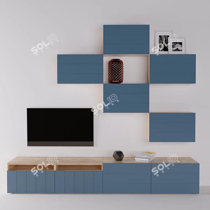 BESTO TV Cabinet from Ikea 3D model image 1