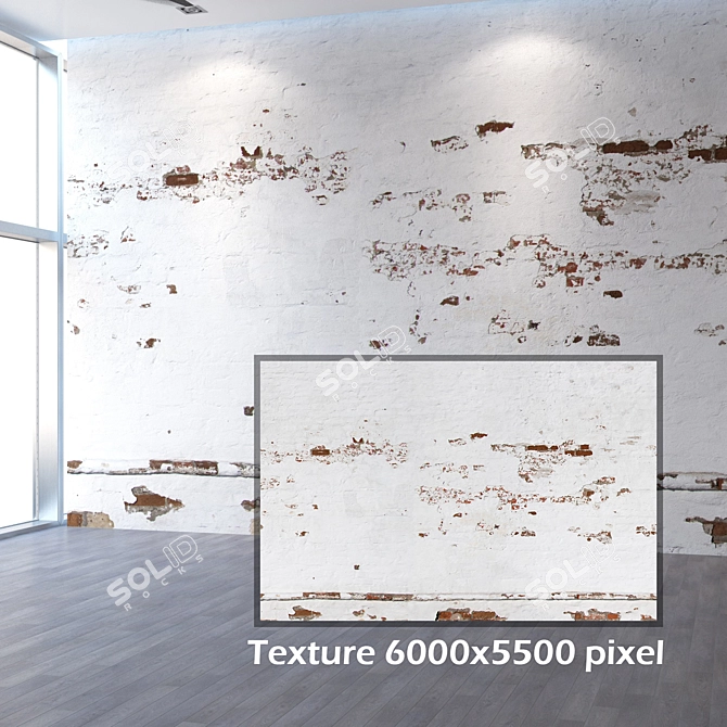 Title: Seamless 4K Brick Texture 3D model image 2