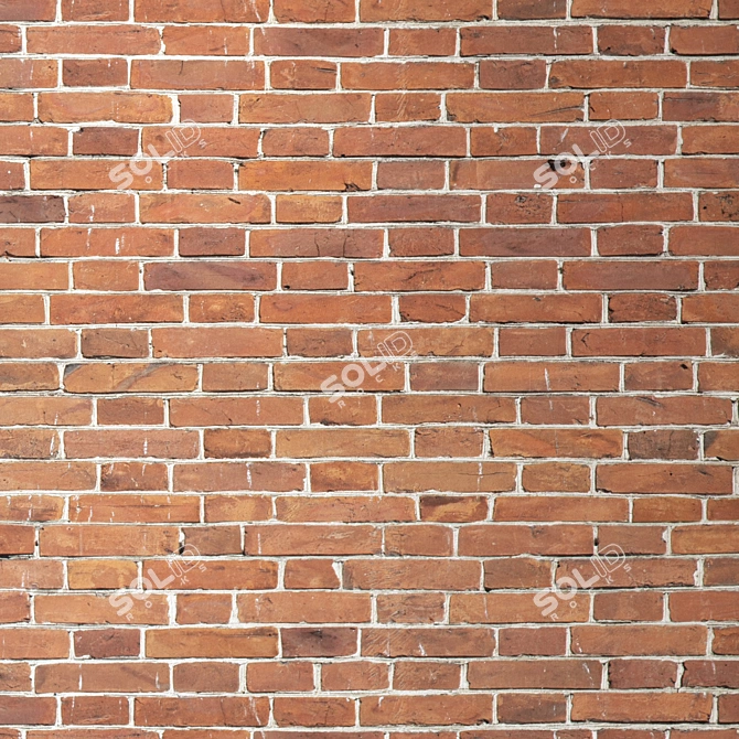 Seamless 4K Brick Texture 3D model image 3