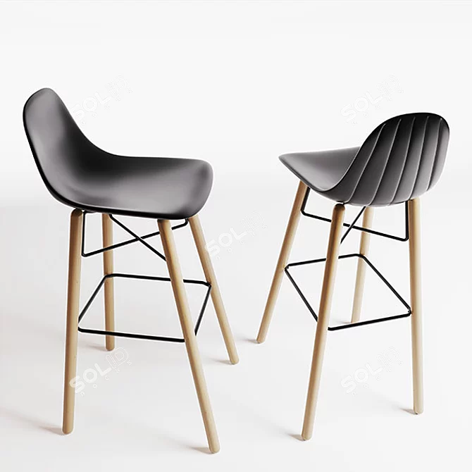 ErgoMax Chair 3D model image 1