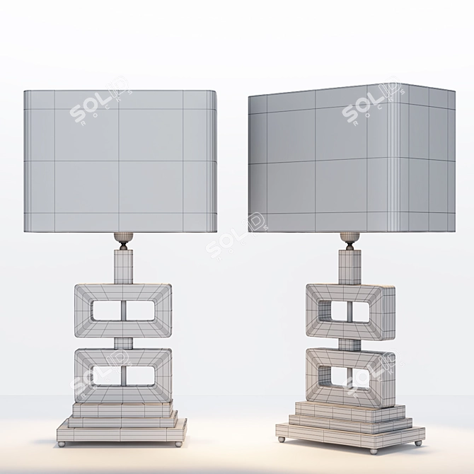 Elegant Eichholtz Umbria Table Lamp 3D model image 3