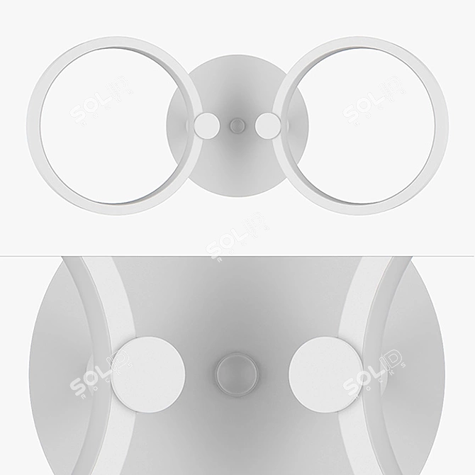 Lightstar 749 Breve LED Wall Sconce 3D model image 2