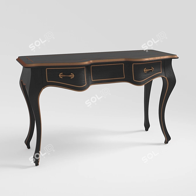 Elegant Giorgiocasa Console 3D model image 1