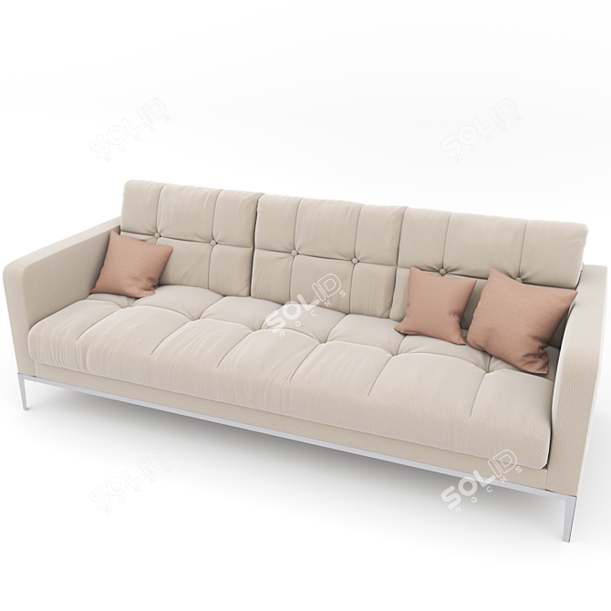 Timeless Elegance: AC Lounge 3D model image 1