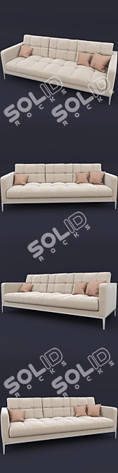 Timeless Elegance: AC Lounge 3D model image 2