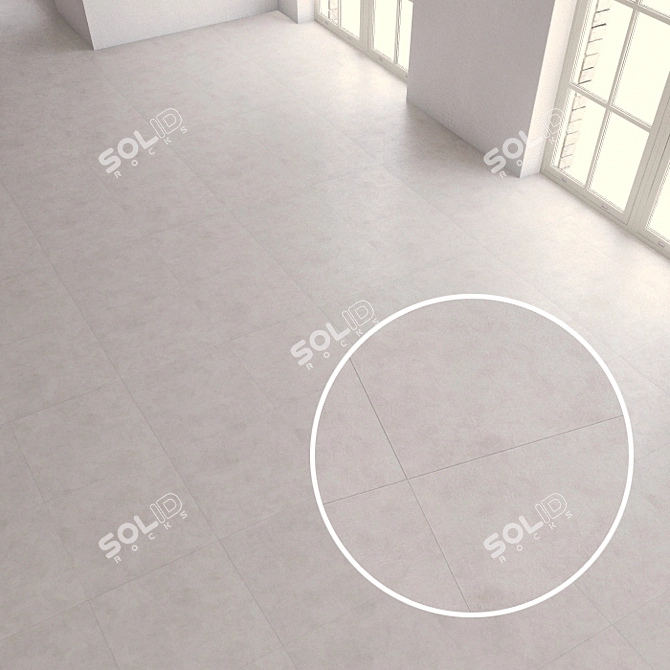 Seamless Forbo Linoleum 3D model image 1