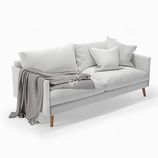 Bellus Cumulus Sofa: Elegant Comfort for Your Home 3D model image 1