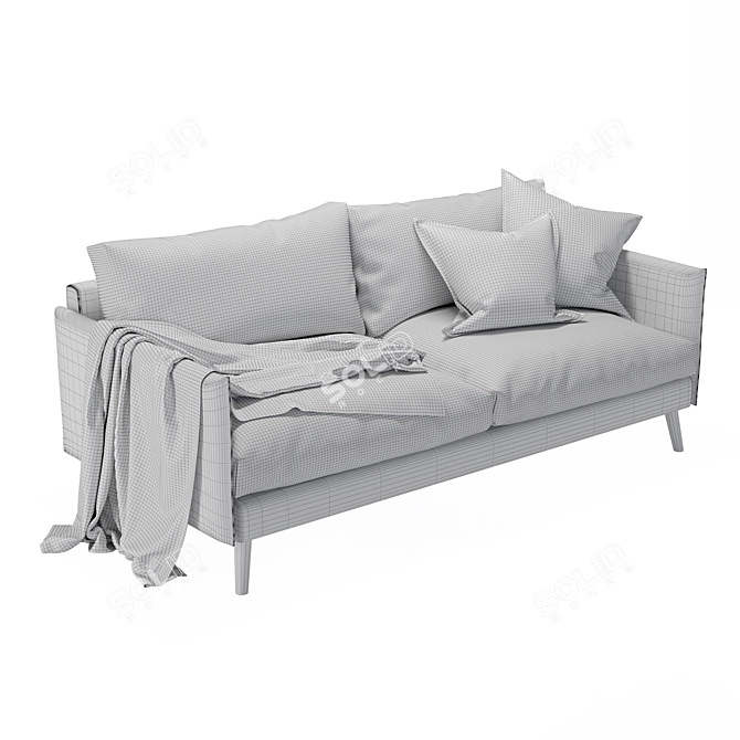 Bellus Cumulus Sofa: Elegant Comfort for Your Home 3D model image 3