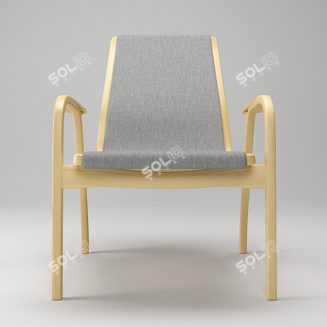 Laminett: Timeless Design, Lower Back 3D model image 2