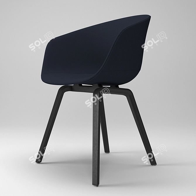 HAY About A Chair 23: Premium 3D Model 3D model image 1