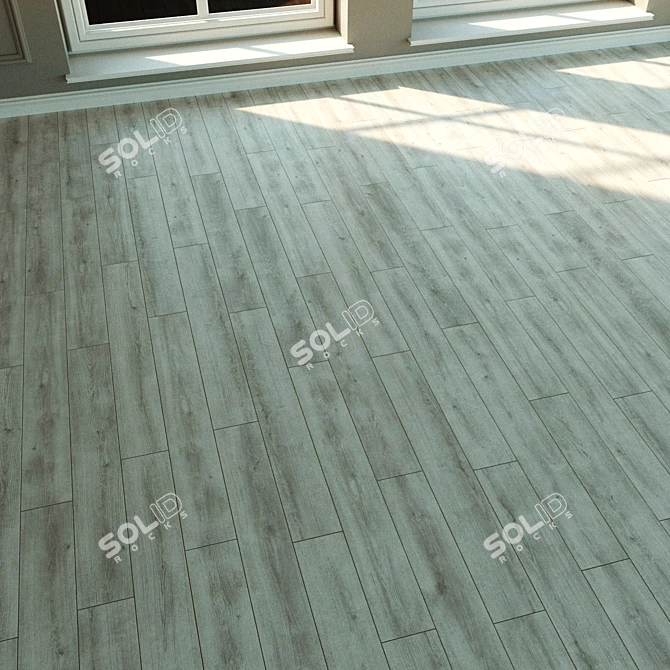 Evoke Oak Laminate Flooring 3D model image 1