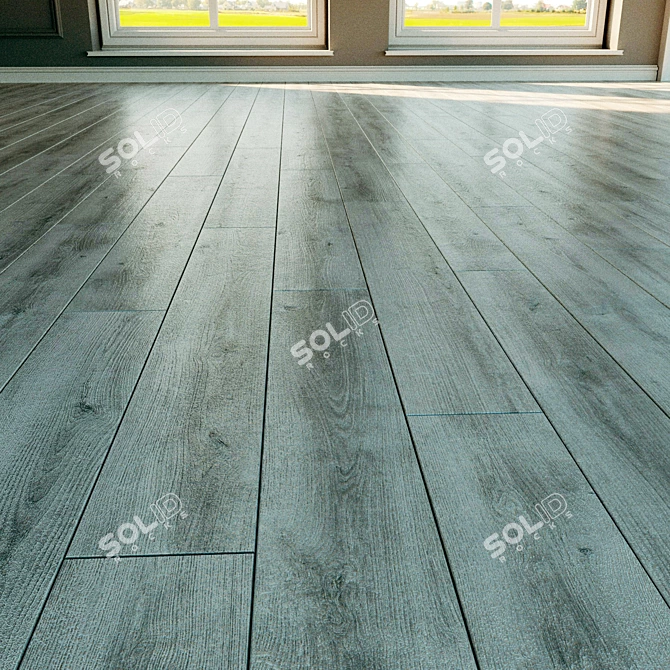 Evoke Oak Laminate Flooring 3D model image 3