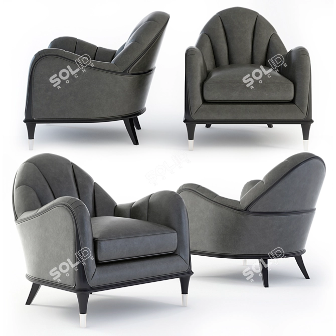 Modern Ice Breaker Sofa Set 3D model image 3