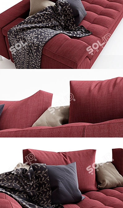 Casadesus Sofa CINE: Comfort and Chic 3D model image 2