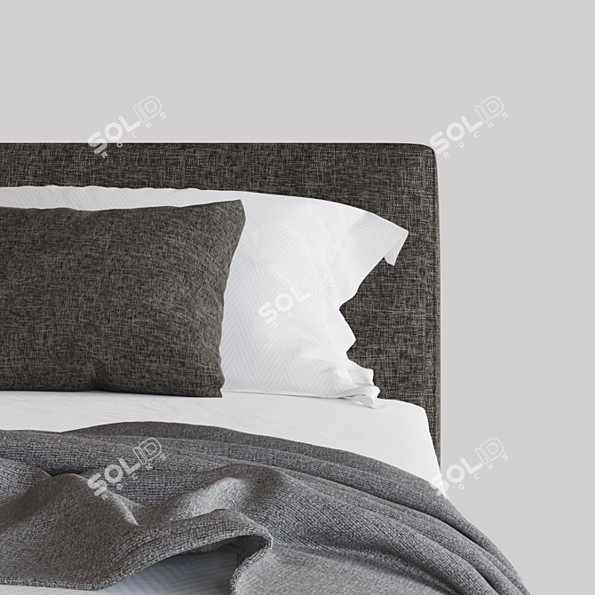 Sleek Flou Icon - Stylish Bedroom Essential 3D model image 2