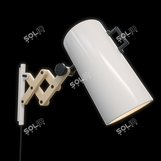  Zuiver Flex Lamp: Versatile Lighting Solution 3D model image 1