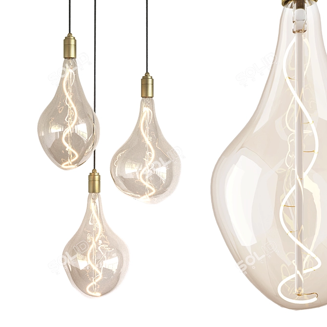 Tala Voronoi3 Dimmable LED Lamp 3D model image 1