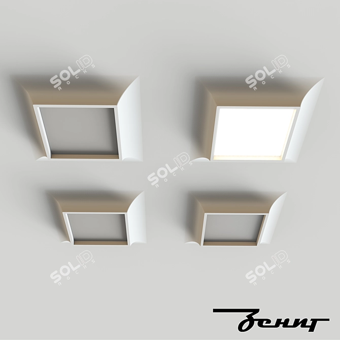 Zenit C50 LED Downlight 3D model image 1