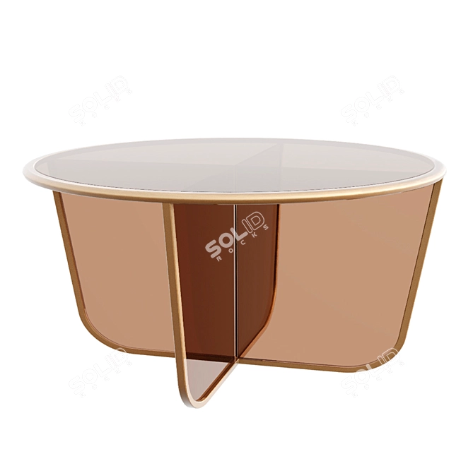 Gran Duca Round Table 3D model image 1