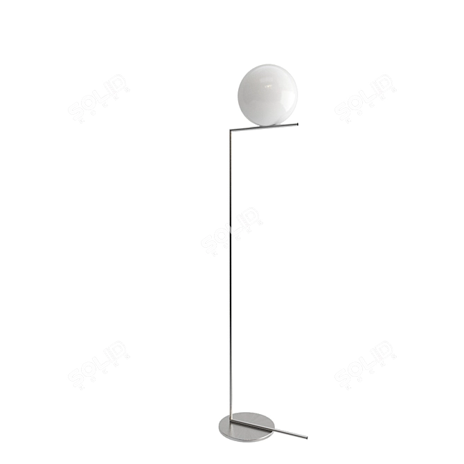 Flos IC Lights: Sleek & Versatile Wall, Ceiling, and Standing Lamps 3D model image 3