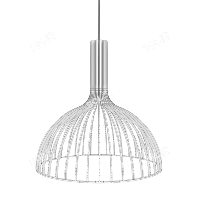 Lisa Modern Light Fixture 3D model image 2