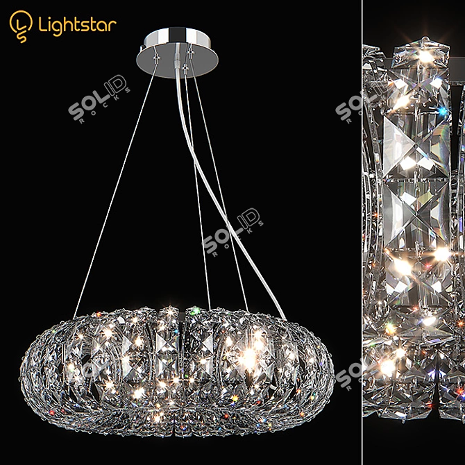 Onda Lightstar Pendant Chandelier 3D model image 1