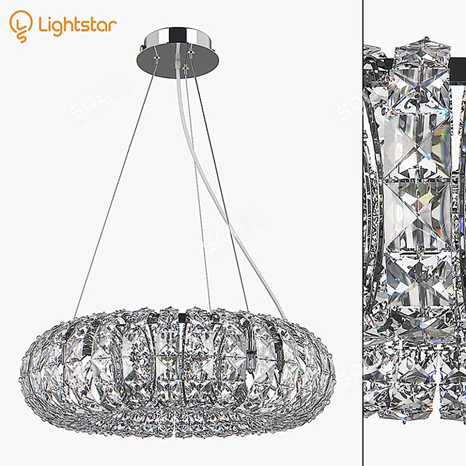 Onda Lightstar Pendant Chandelier 3D model image 2