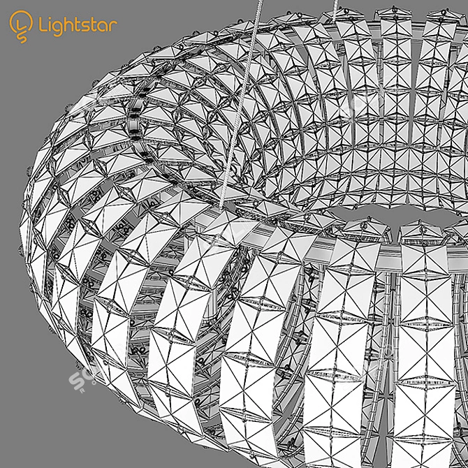 Onda Lightstar Pendant Chandelier 3D model image 3