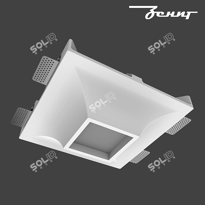 Z-in C50 D100 LED Ceiling Lights 3D model image 2