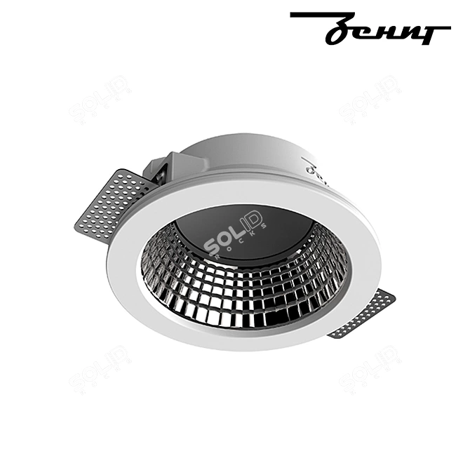 ZENIT A56 RF LED Ceiling Light 3D model image 2