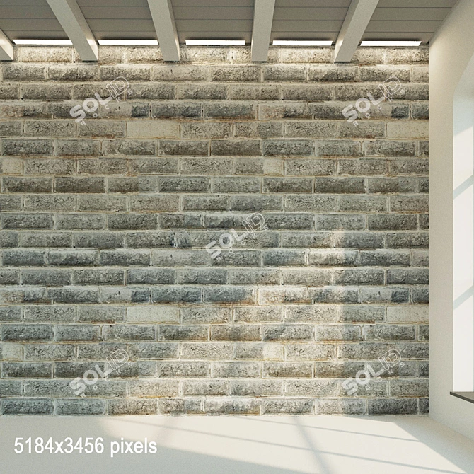 Title: Expanded Clay Concrete Block 3D model image 1