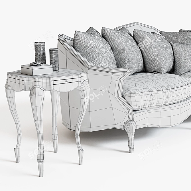 Caracole Jazz Furniture Set 3D model image 3