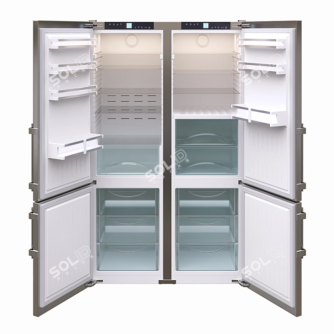 Liebherr CS & CBS Combo: Ultimate Efficiency 3D model image 1