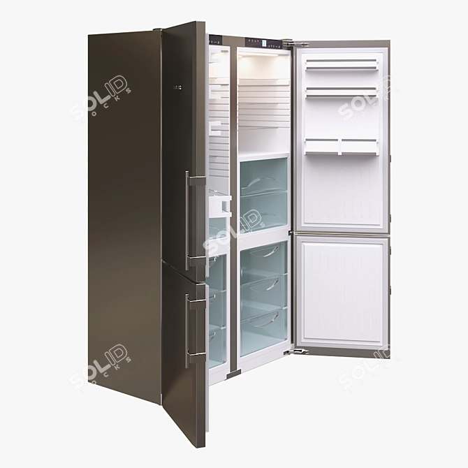 Liebherr CS & CBS Combo: Ultimate Efficiency 3D model image 2