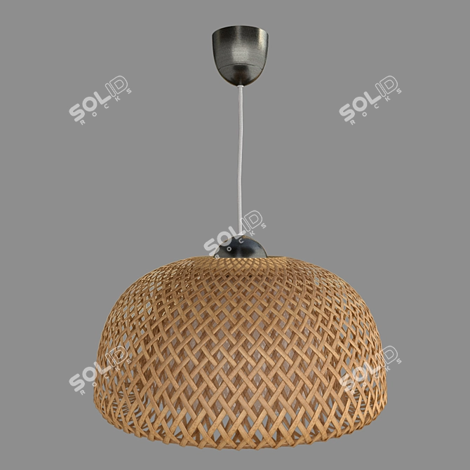 Stylish Boja Ikea Lamp - Brighten Your Space 3D model image 1