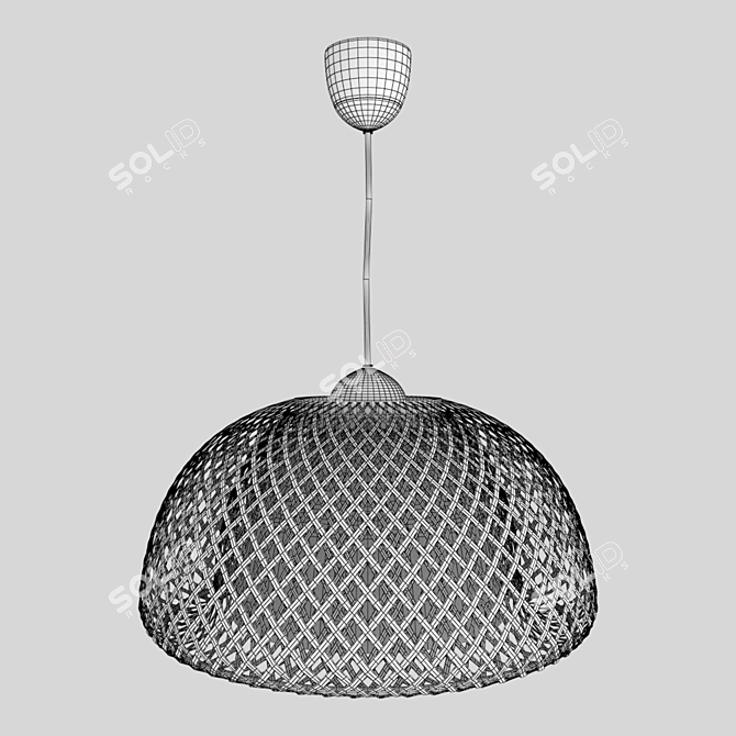 Stylish Boja Ikea Lamp - Brighten Your Space 3D model image 2