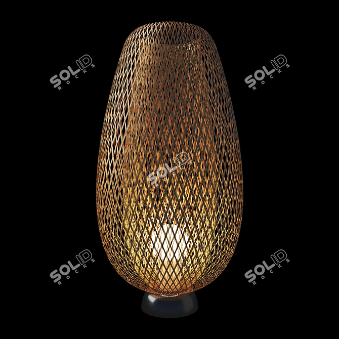 Boja Table Lamp: Modern Scandinavian Elegance 3D model image 2