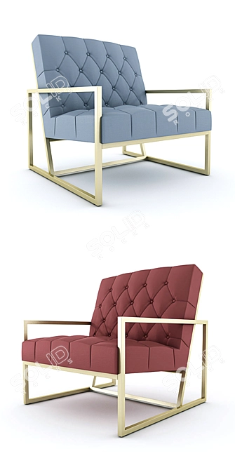 Comfort Plus Arm Chair 3D model image 2