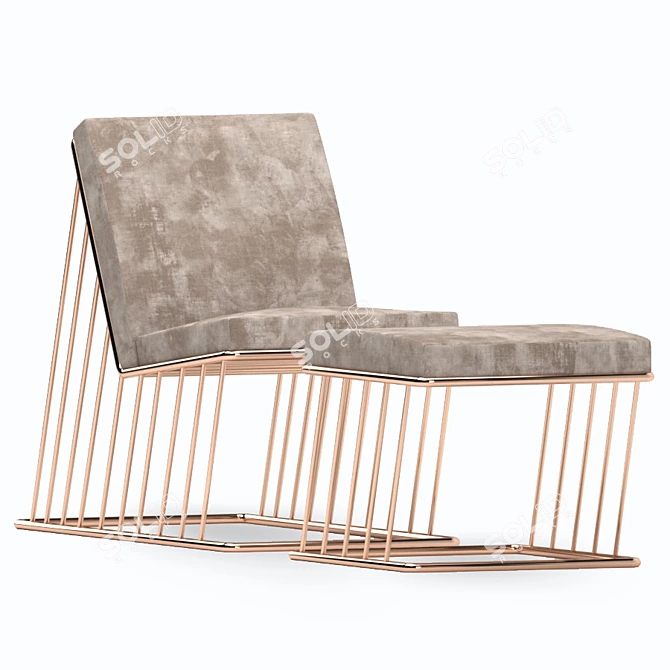 Elevate Your Comfort with Sierra Chair 3D model image 2