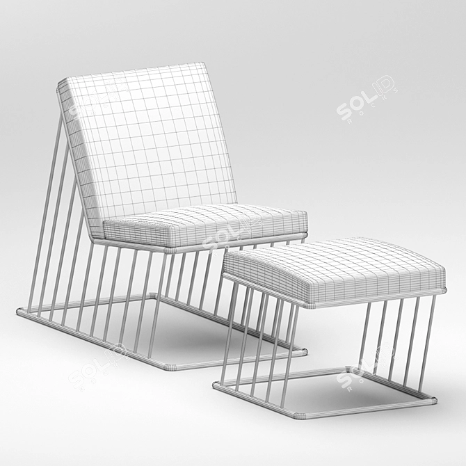 Elevate Your Comfort with Sierra Chair 3D model image 3